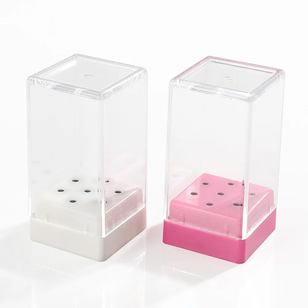 Держатель сверла для ногтей подставка фрезы дисплей контейнер держатель сверло