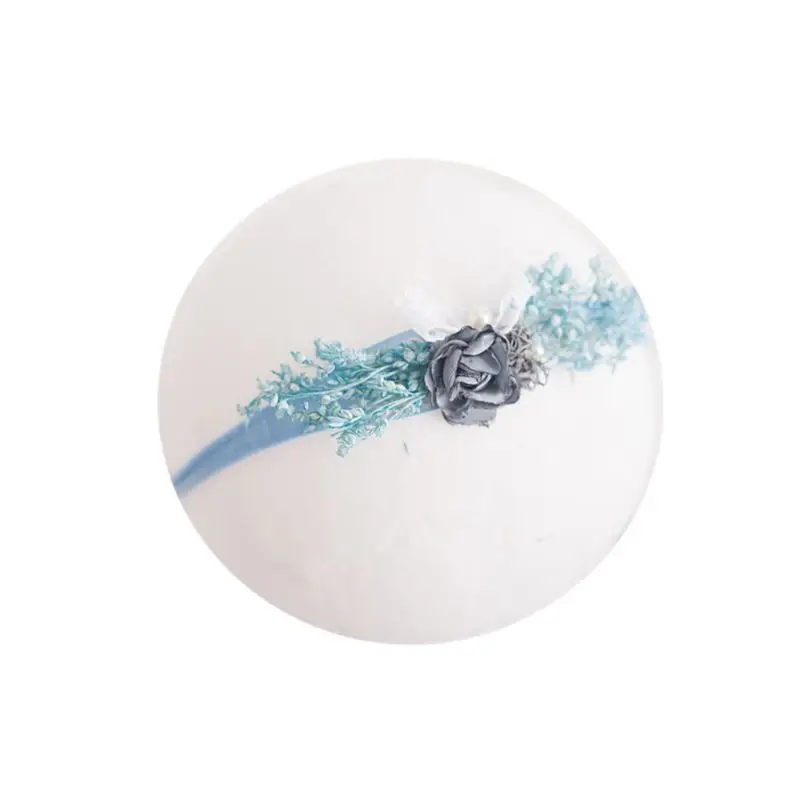 Головной убор для младенцев с цветами реквизит фотосъемки новорожденных девочек