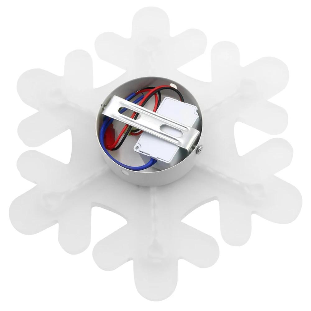 

Modern Snowflake Cloud Modeling Acrylic Lamp Bedroom Bedside LED Wall Light Creative Aisle Lamp Children Room Cafe Light