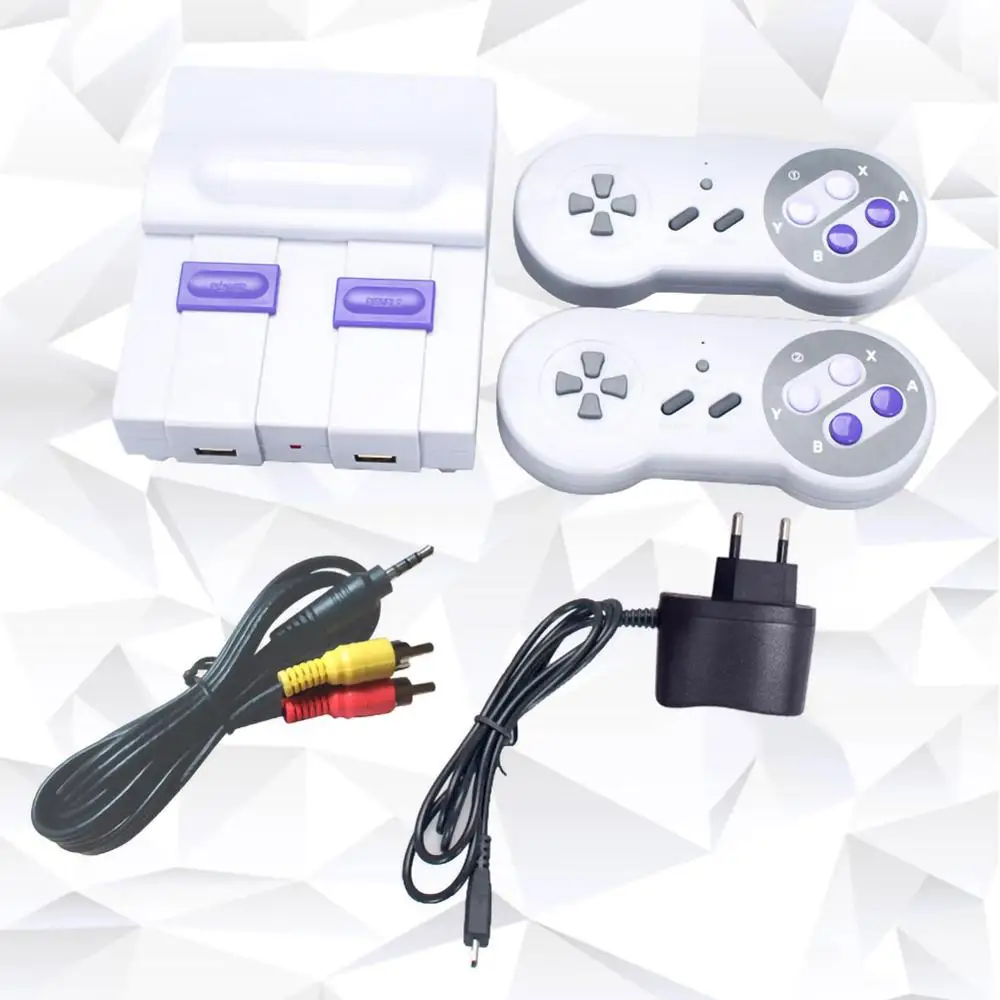 Мини Портативная ТВ Видео игровая консоль двойной 2 4G беспроводной игровой