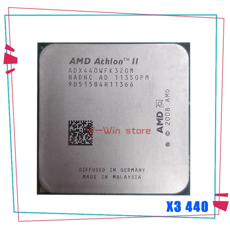 Процессор AMD Athlon II X3 440 3 ГГц б/у|Процессоры| |