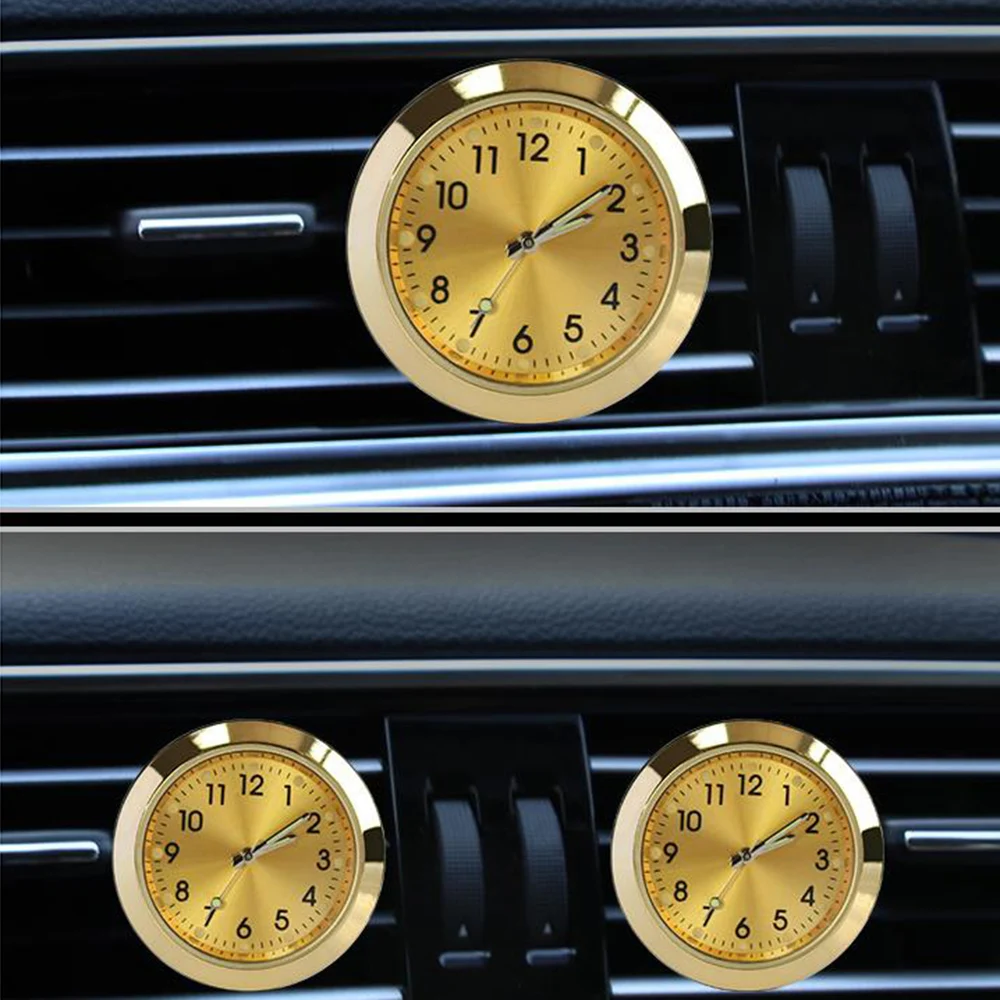 

Air Conditioner Clock Aroma Outlet Clip Auto Car Decotaion Freshener Interior Ornament