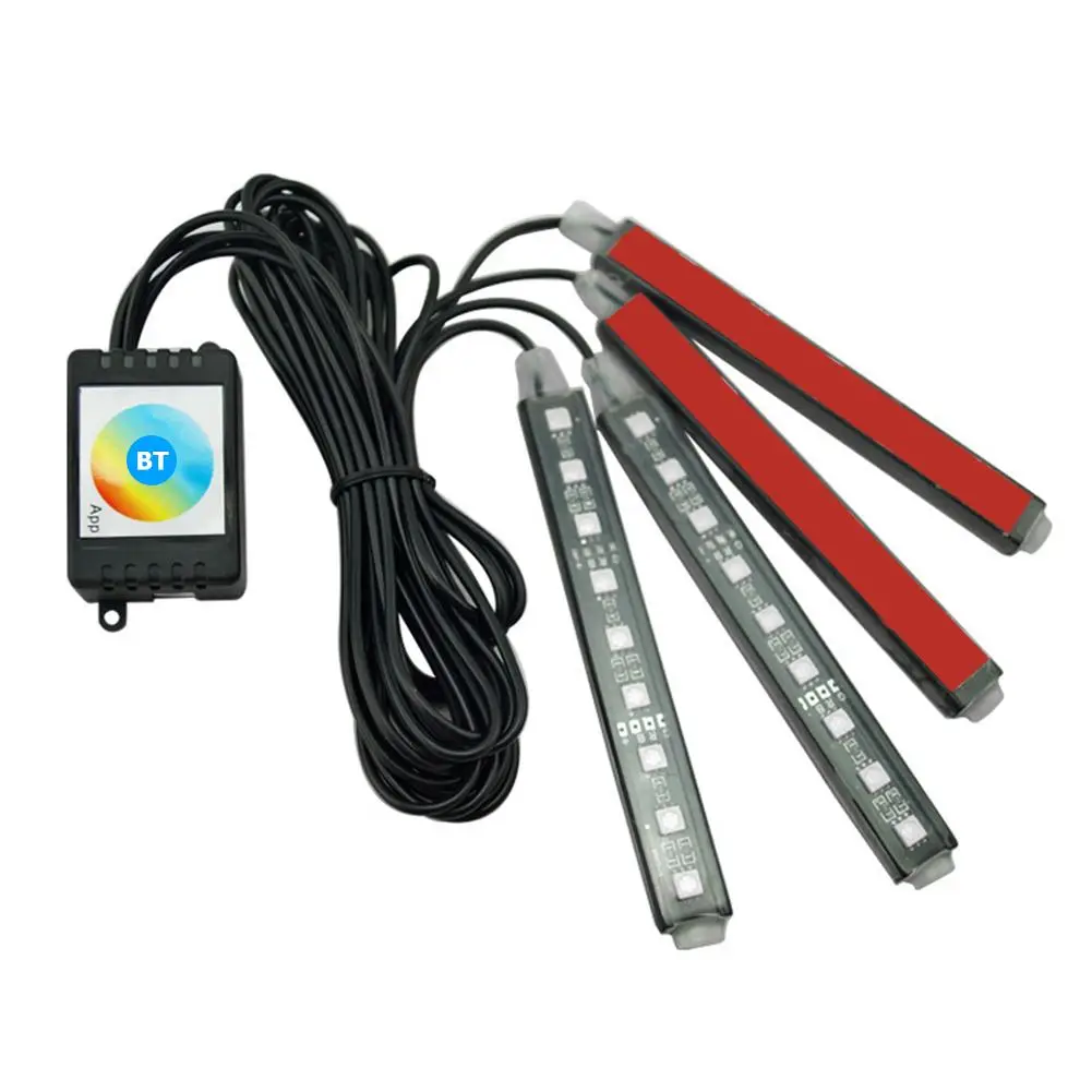 Гибкая светодиодная лента SMD5050 RGB для салона автомобиля водонепроницаемая