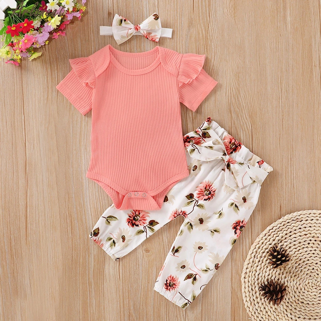 2020 новорожденный мальчик ползунки комбинезон для малышей Девочки карамельный