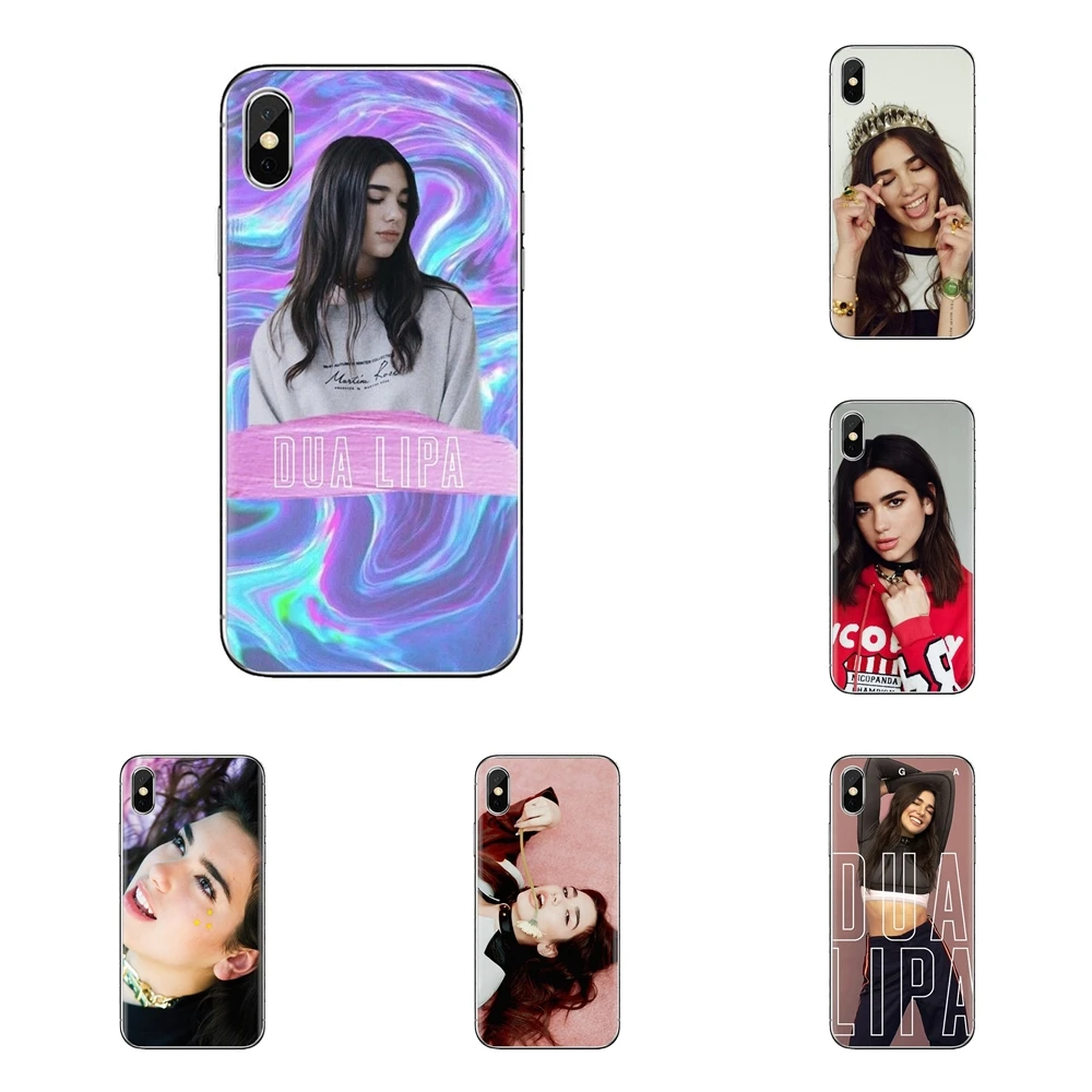 TPU Shell Cases Dua Lipa New Rules collage For Samsung Galaxy S2 S3 S4 S5 MINI S6 S7 edge S8 S9 Plus Note 2 3 4 5 8 Coque Fundas |