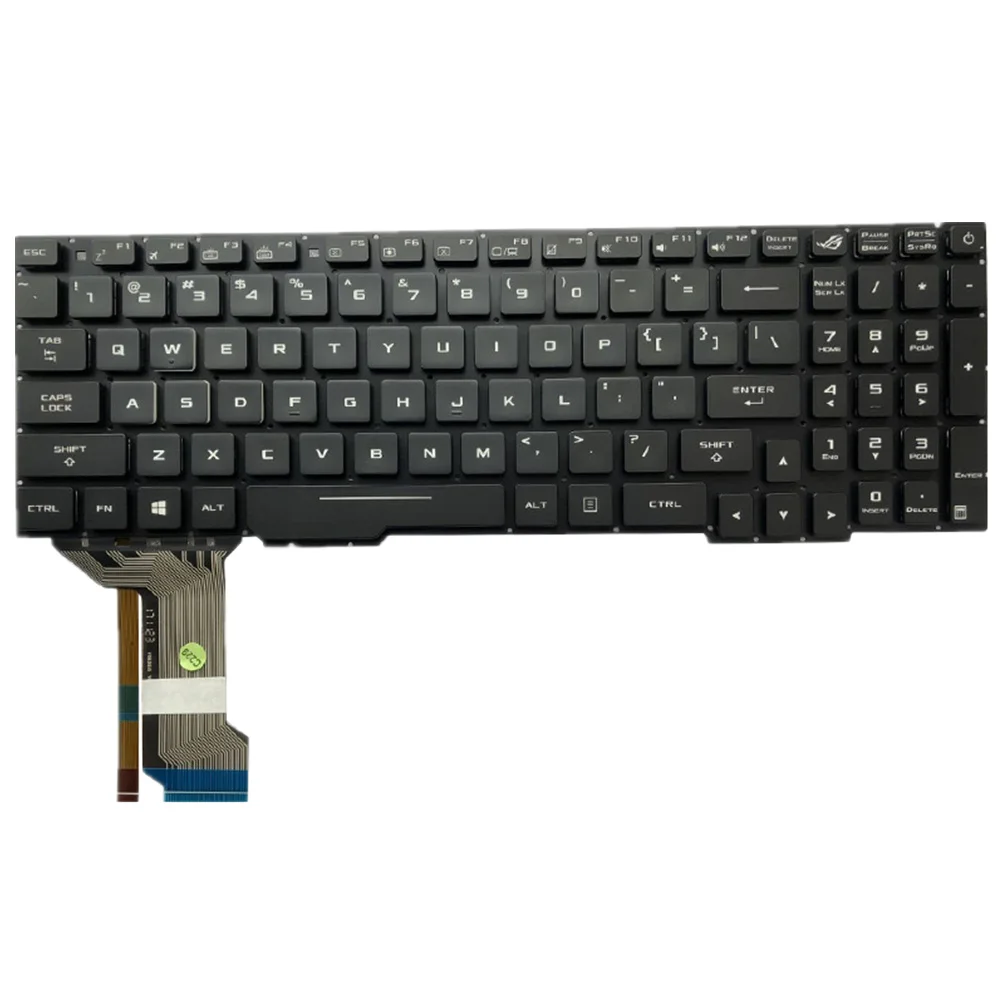 Клавиатура для ноутбука ASUS GL553 GL553V GL553VW ZX53 ZX53VW ZX73 ZX73VD черно красная американская
