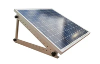 10 Set Triangle Aluminum Oblique Beam And Triangel Back Beam 550MM 100W 300W Solar Panel Roof Mounting Bracket For Van