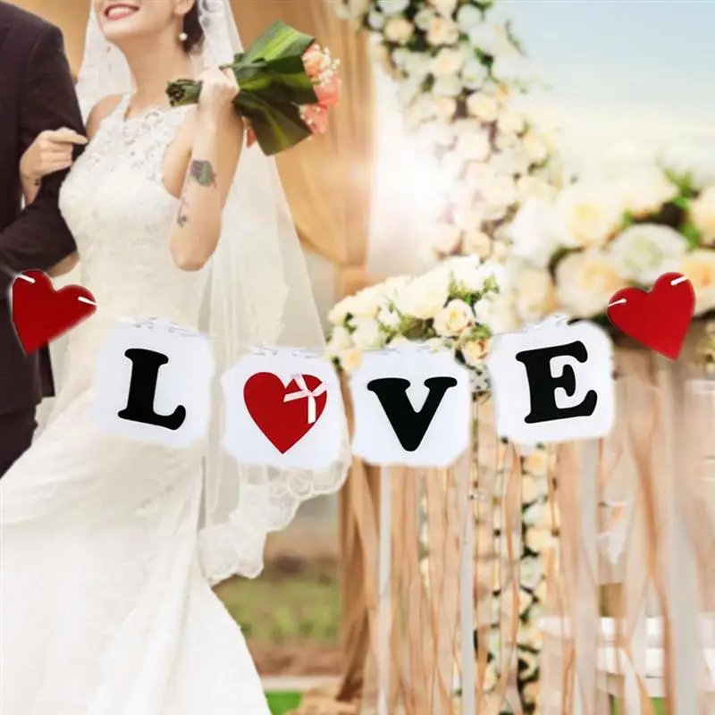 1 шт. романтический баннер для девичвечерние на День святого Валентина | Дом и сад