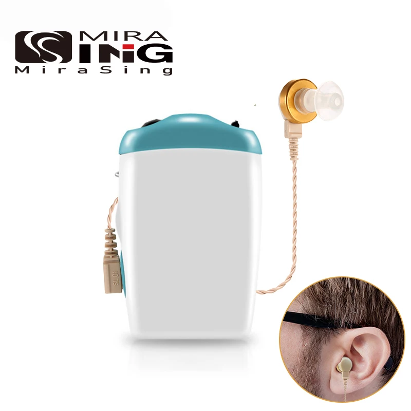 

Hearing Aid F-28 Audifono Adjustable Tone Portable Ear Aids Sound Amplifier Hearing Amplifier Care Tool for the Elderly/Deafness