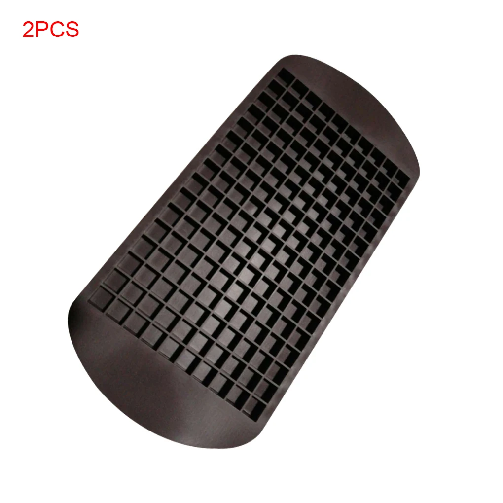 

2 Pieces 160 Grids 1cm Ice Lattice Mold Silicone Cookies Mould Baking Chocolate Ice Cube Tray