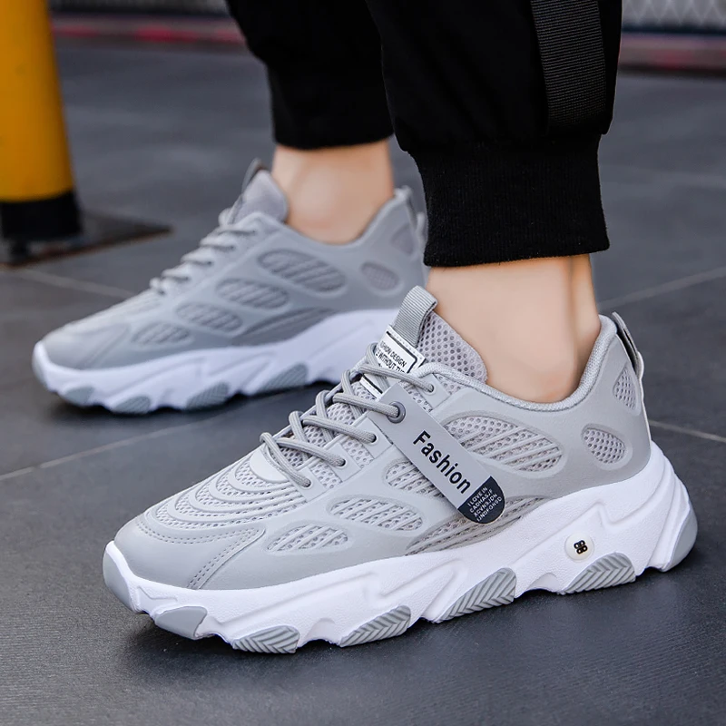 

Comfortable Mens Shoes Casual Men Sneakers Breathable Walking Shoes Tenis Masculino Men Footwear Lace Up Running Shoes