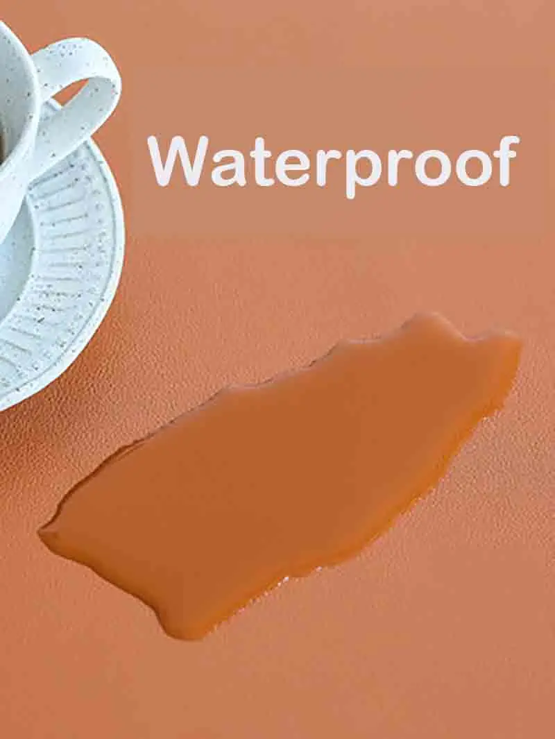 

Нескользящий Настольный коврик, коврик для мыши, Водонепроницаемый настольный протектор из ПВХ кожи, Ультратонкий Большой настольный прот...