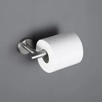 bagnolux bathroom accessories toilet paper holder stainless steel brushed round easy to clean bedrooms high quality wall mount