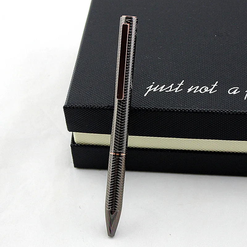 Высококачественная шариковая ручка 1 шт. металлическая для бизнеса письма