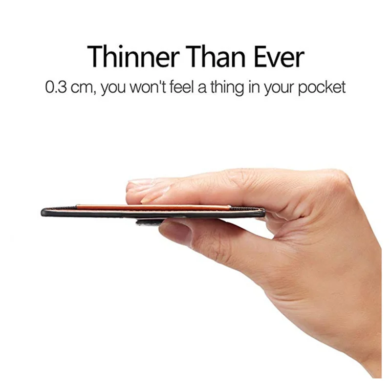 2020 маленький кожаный держатель для кредитных карт Мужской Компактный мини