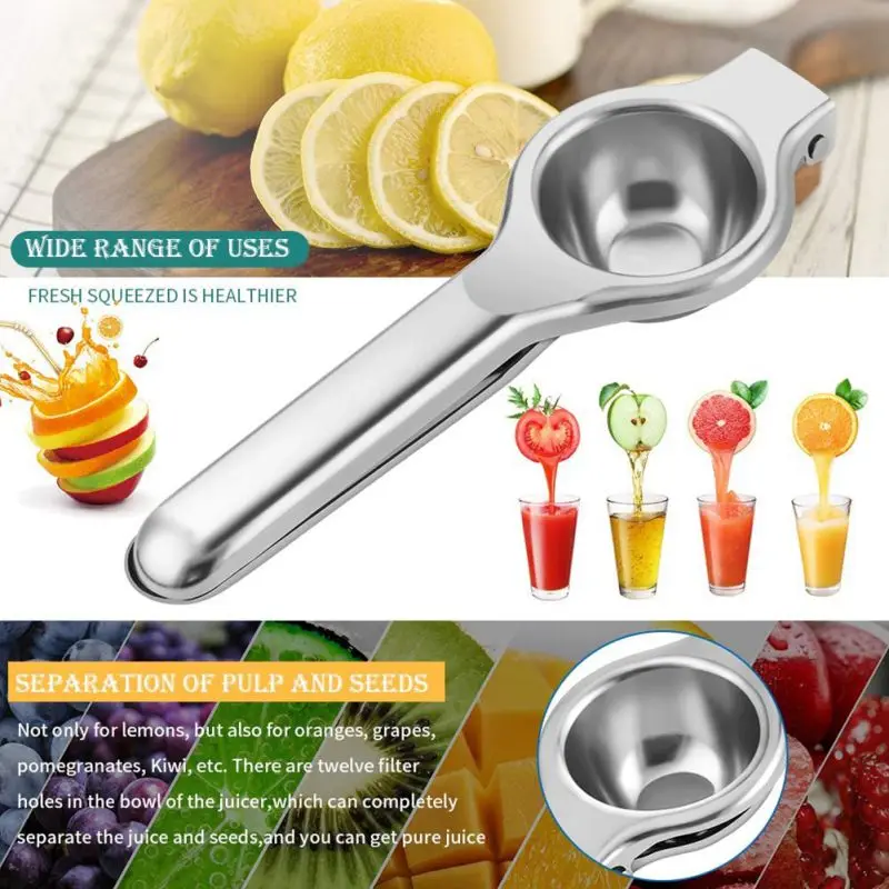 

Stainless Steel Household Small Juicer Lemon Clamp Juicer
