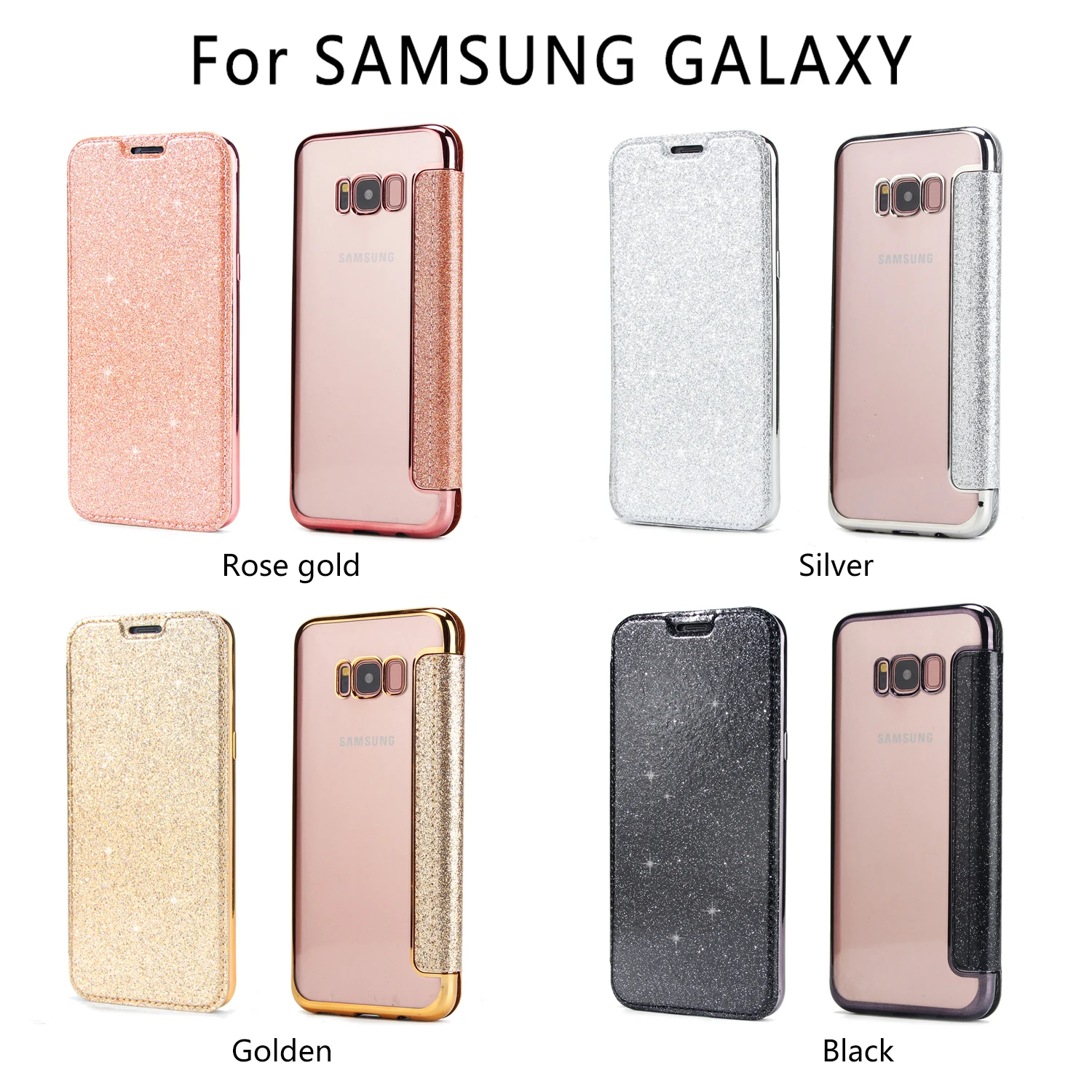 

For Samsung S7 S7 edge S8 S8 S9 S10E S10 S20 Plus S20 Ulltra Galaxy Note 8 Note 9 Note 10 10pro Diamond Flip Leather Case