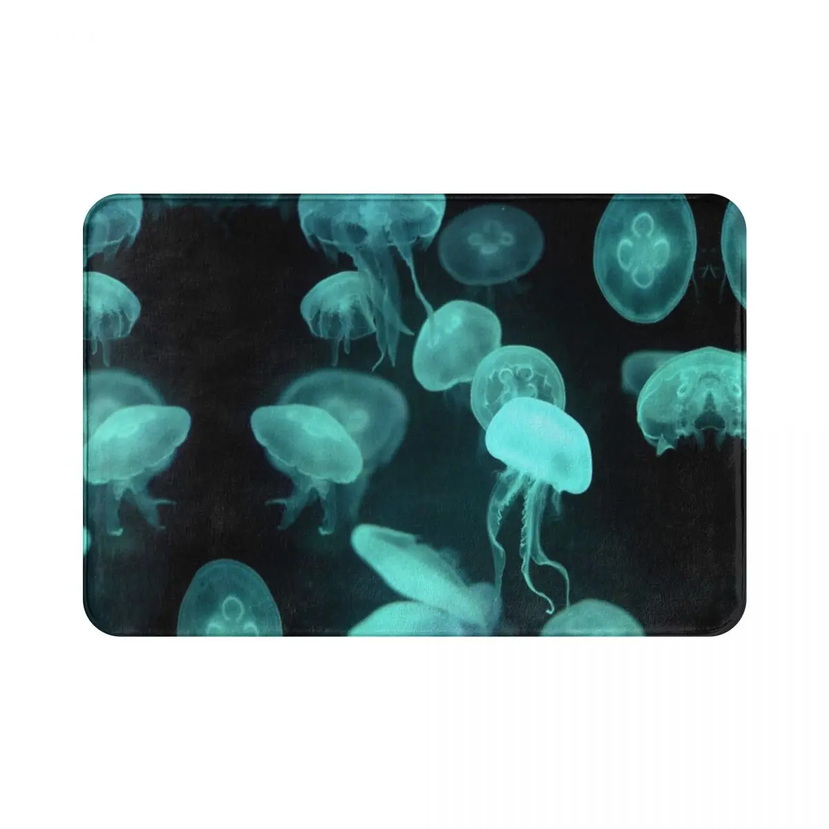 

Jellyfish полиэстеровый Коврик для прихожей, коврик, коврик для ног, нескользящий абсорбирующий коврик для входа, кухни, спальни, балкона, туалет...