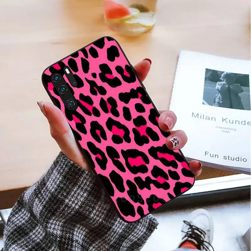 

Leopard Phone Case For Huawei honor Mate mate P 10 9X 10i 20 30 40 y7 lite pro p smart 2019