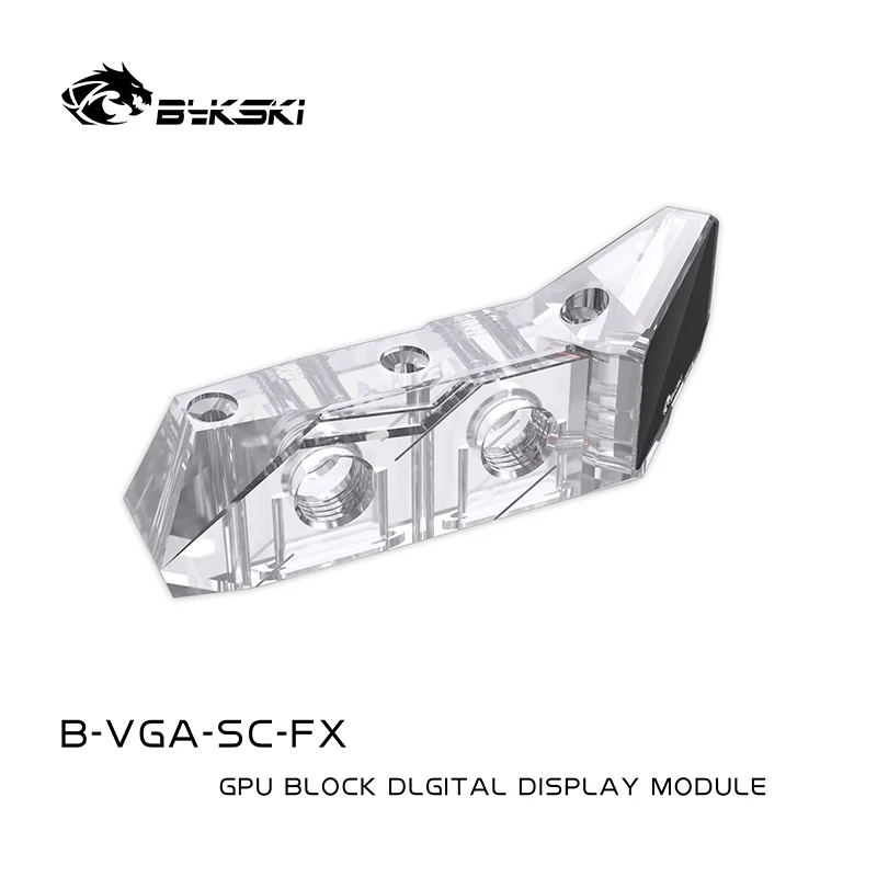 

Bykski B-VGA-SC-FX PC water cooling Thermometer OLED Digital Display LCD screen for GPU Water Block bridge module