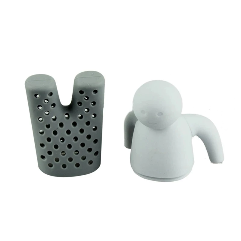 

Kitchen Tool Humanoid Shape Cute Tea Strainer Kitchen Accessories Brew Tea Infuser Reusable Mesh Coffee Filter