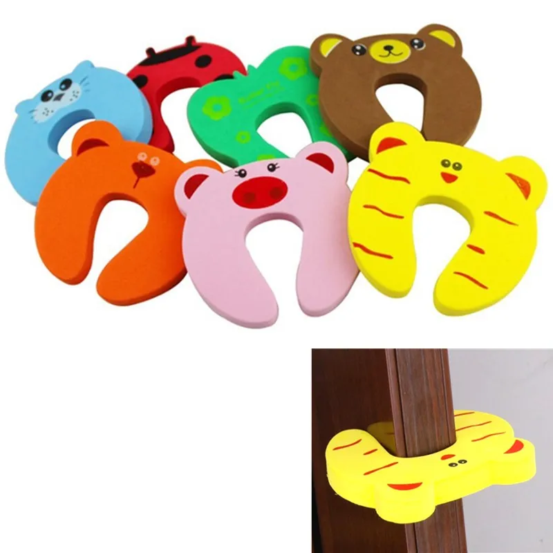 100 шт./лот защита для детей милое животное двери блокировка детских карт