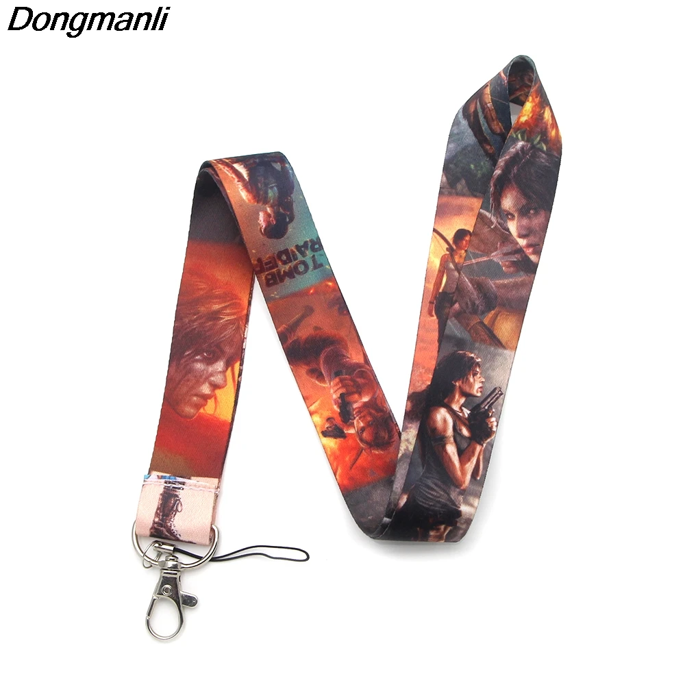 

PC126 Wholesale 20pcs/ lot Brave Girl Lanyard For keychain ID Card Pass Mobile Phone Badge Holder Hang Rope Lariat key holder