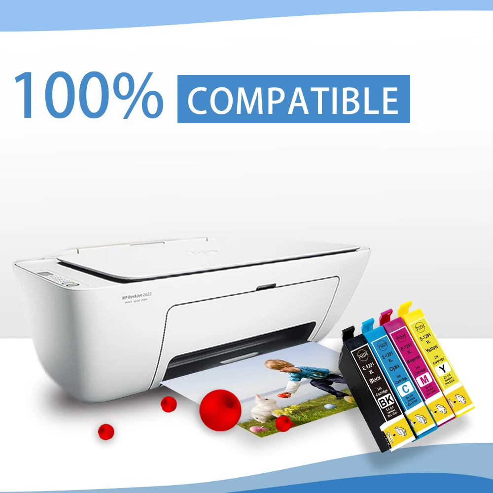 Совместимый картридж Labelwell T 1291 T1291 12XL для Epson Stylus SX420W SX425W SX525WD SX230 SX535WD
