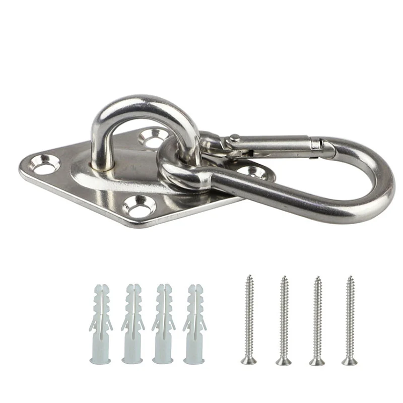 

1PC Ceiling and Wall Hanging Hardware Accessory 304 Stainless Steel Eye Hook