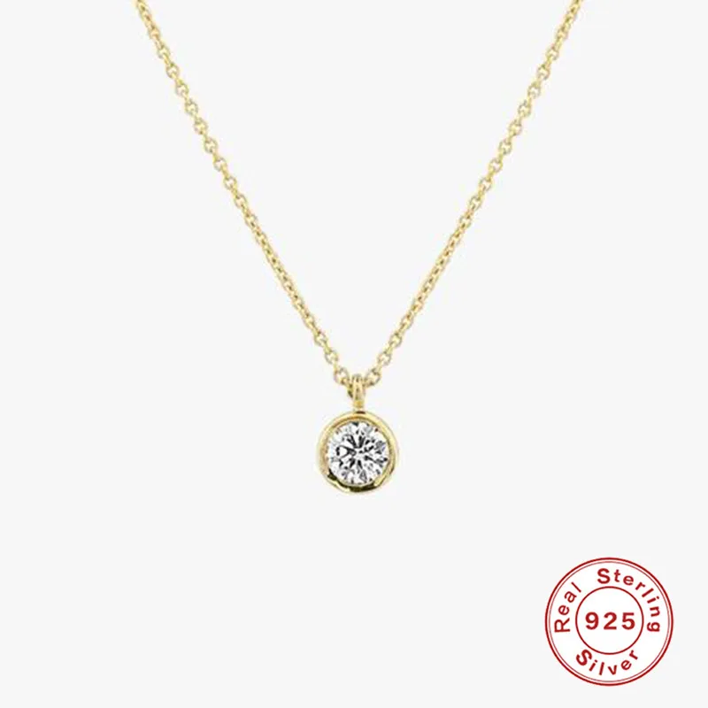 Женская круглая подвеска со стразами фианит ROXI колье чокер из стерлингового