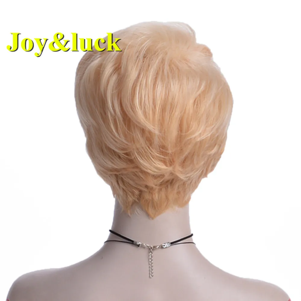 Короткий парик Joy & luck прямые синтетические парики для женщин светильник