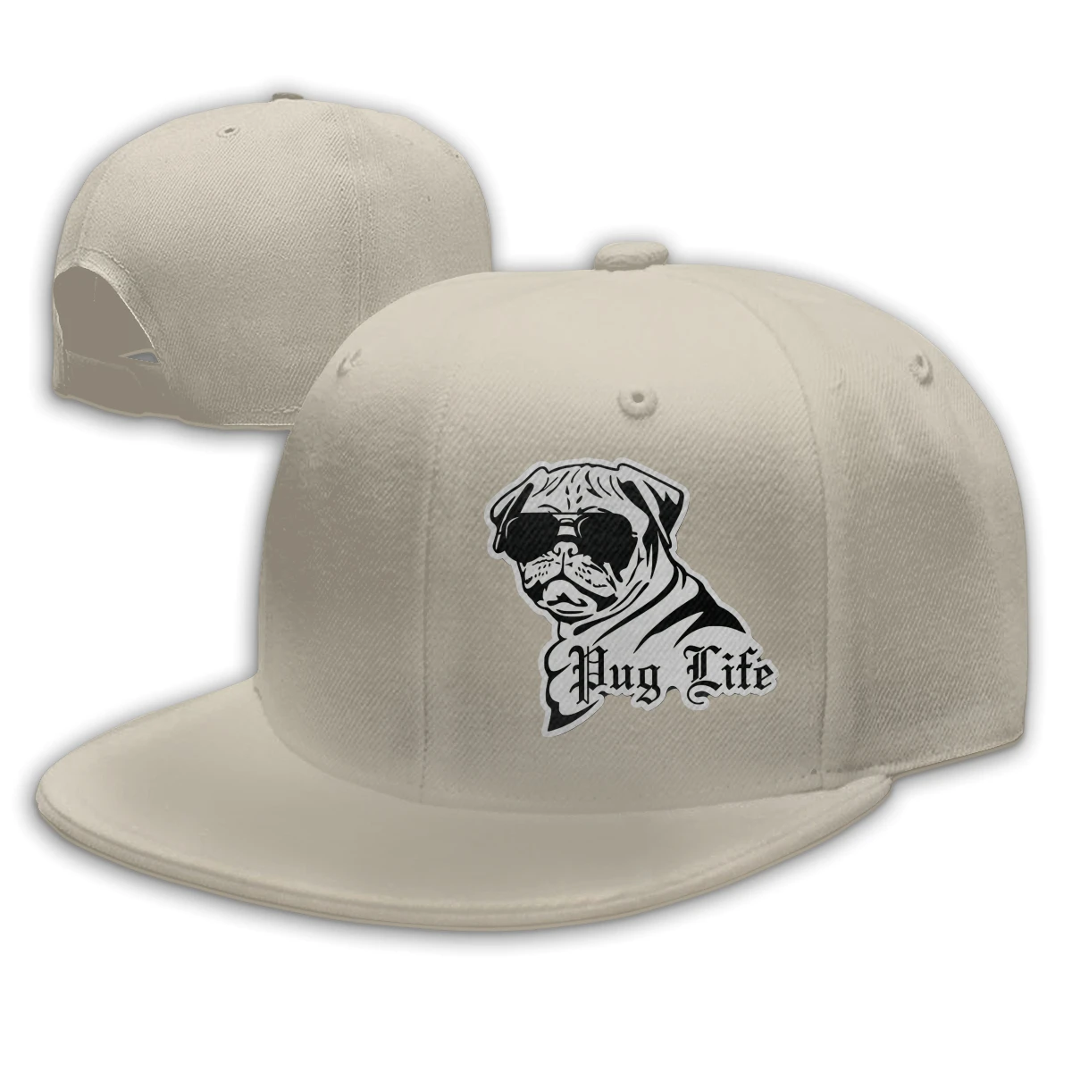 

Pug Life man's womens Fashionable breathable Dad Cap