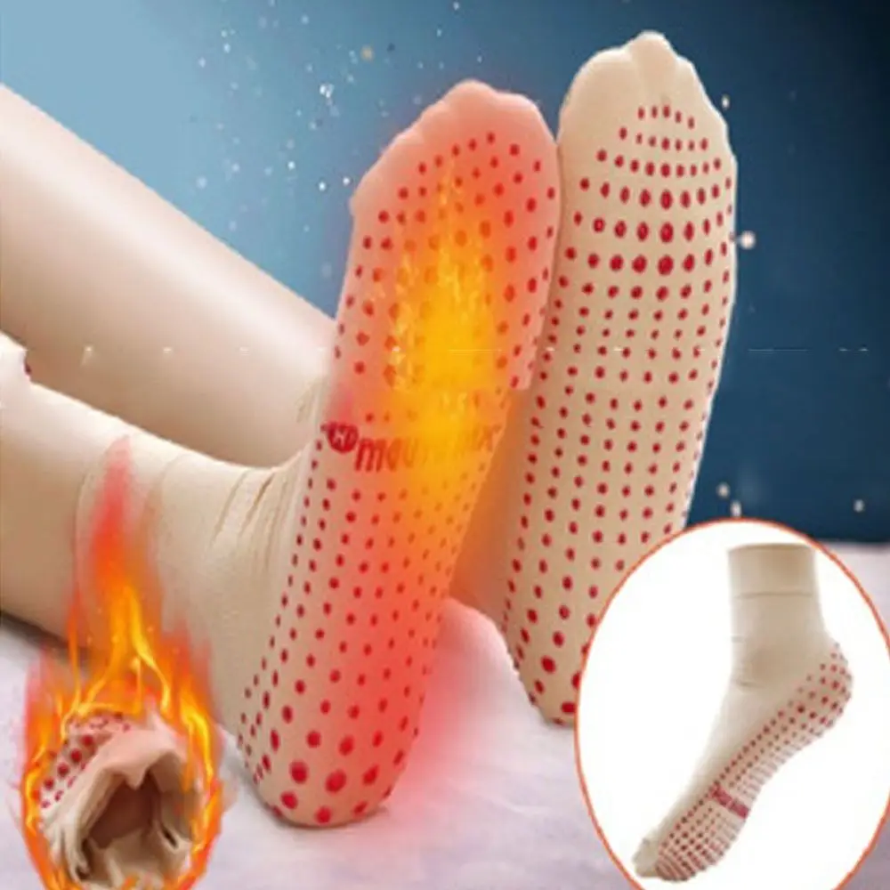 

Unisex Massage Printing Fashion Stocking Long Self-heating Winter
