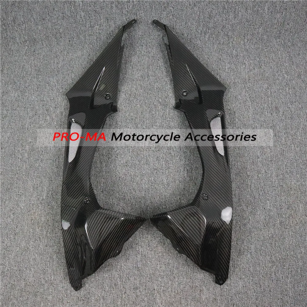 

Motorcycle Tank Side Covers in Carbon Fiber for BMW S1000RR 2009 2010 2011 2012 2013 2014 Twill Glossy Weave