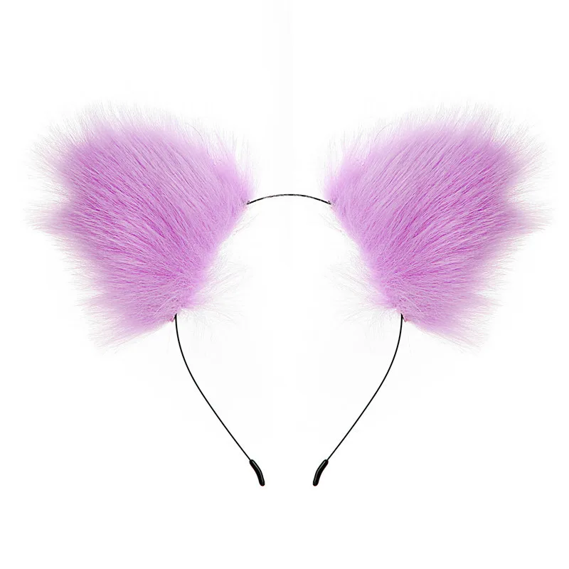 

Sexy Purple Ten-Piece Tail Butt Plug Ball Gag Ratchet Tie down Leather Binding Adult Supplies SM Alternative Game