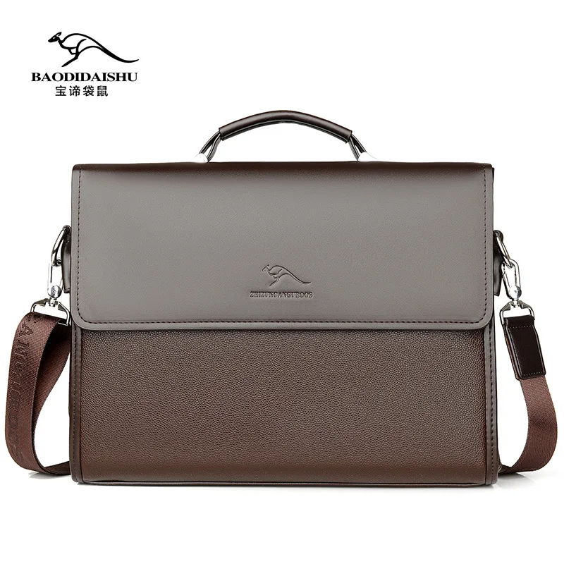 

Men's Handbag Business Briefcase Shoulder Crossbody Bag Male Office Lady Computer Laptop Bag Documents Briefcase bolsa maleta