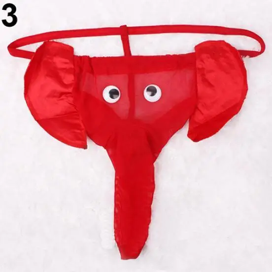 Мужские модные пикантные трусы с длинным выпуклым мешочком нижнее белье со