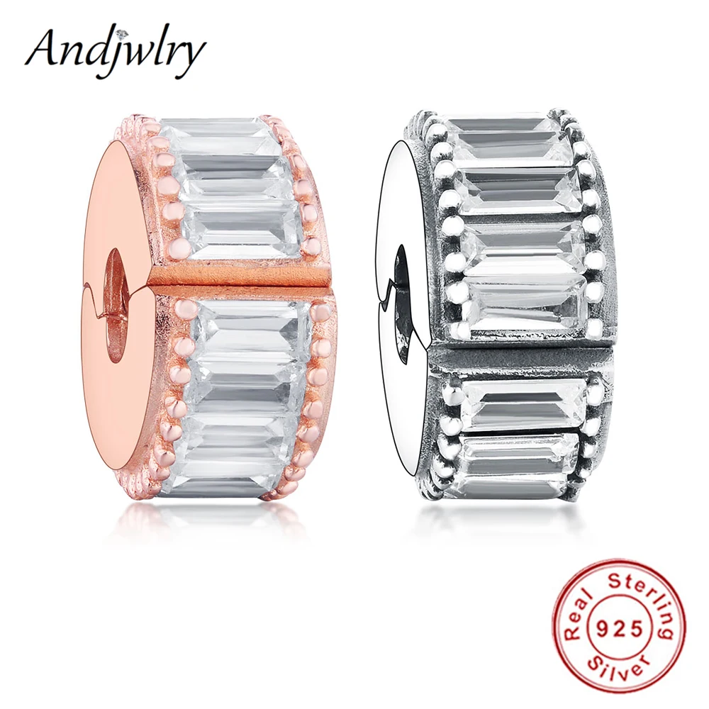 925 пробы серебряные розовые золотые ледяные зажимы подвески для браслета серебро