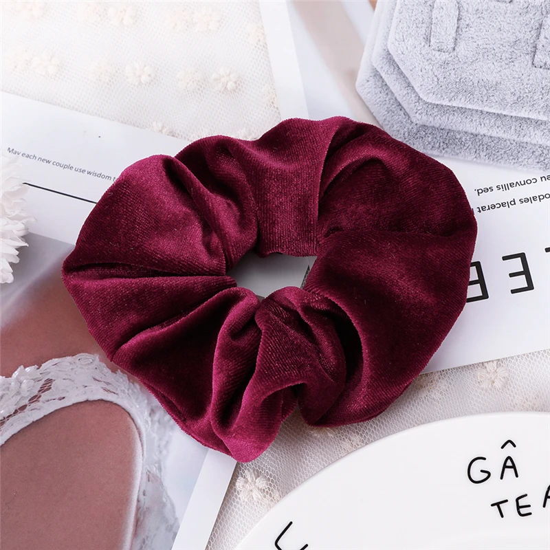 Модные резинки для волос 3 цвета резинка держатель конского хвоста мягкая