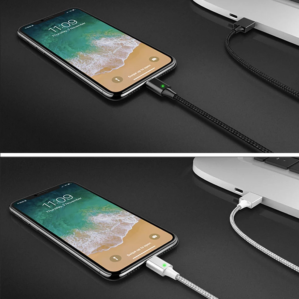 Фото Новый микро Тип USB C Магнитный кабель Магнит для мобильного телефона Быстрый Новый микро Тип USB C Магнитный кабель Магнит для мобильного телефона Быстрый