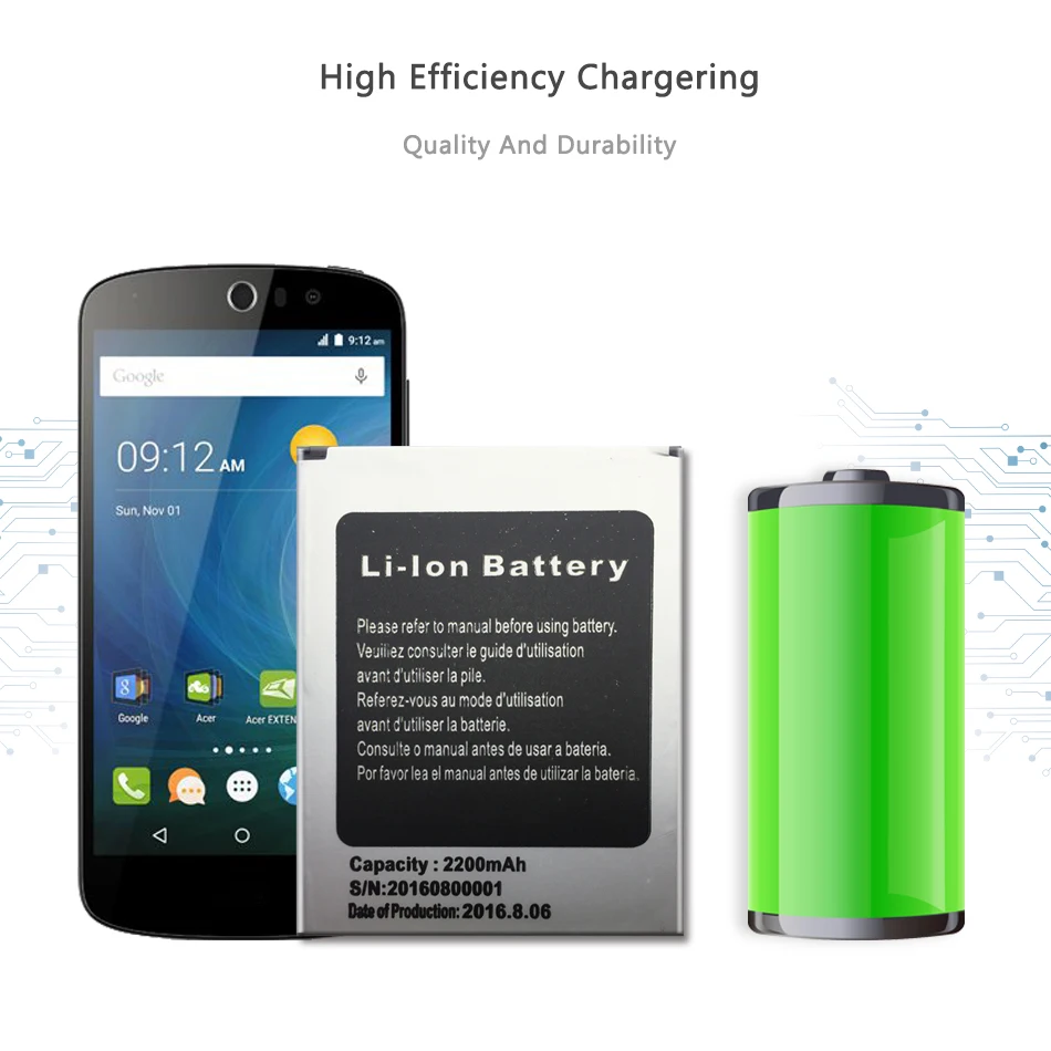 Для Cubot X6 батарея 2200 мА/ч мобильный телефон Batteria для смартфон аккумулятор + номер