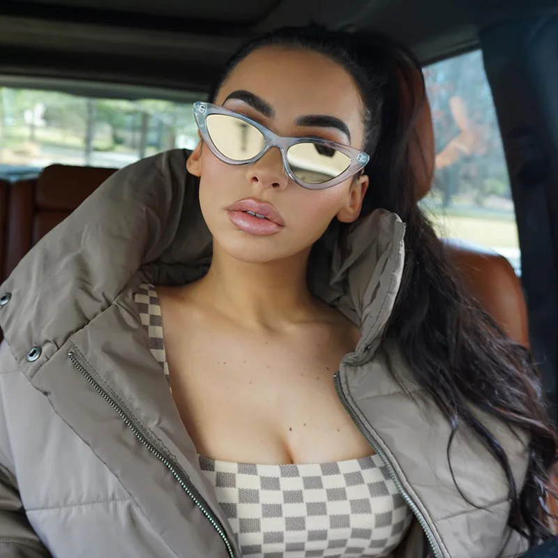 Кози пикантные бросился тонкий укороченный топ Для женщин плед 2020 летний