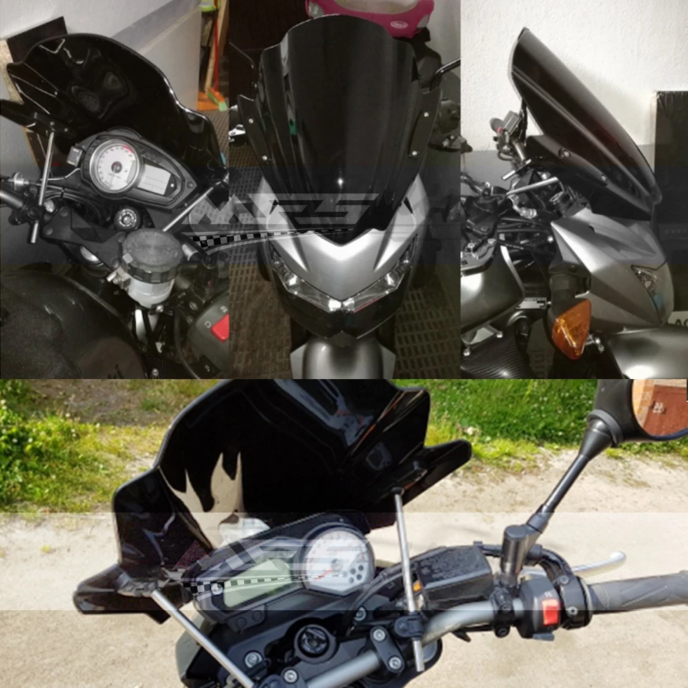 Универсальный мотоциклетный руль лобовое стекло для Мотоциклов Harley Honda Suzuki Yamaha