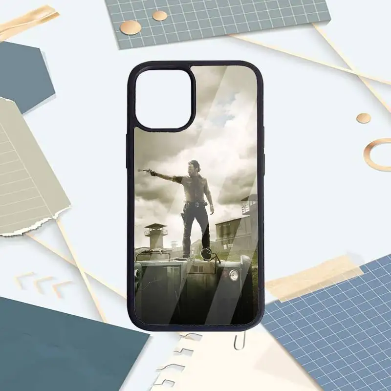 

TV series The Walking Dead Phone Case PC For iPhone 11 12 pro XS MAX 8 7 6 6S Plus X 5S SE 2020 XR Anti-fall protective funda