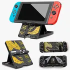 Складной держатель Monster Hunter, регулируемый кронштейн, основа NS Lite, защитный чехол, Жесткий Чехол для аксессуаров Nintendo Switch