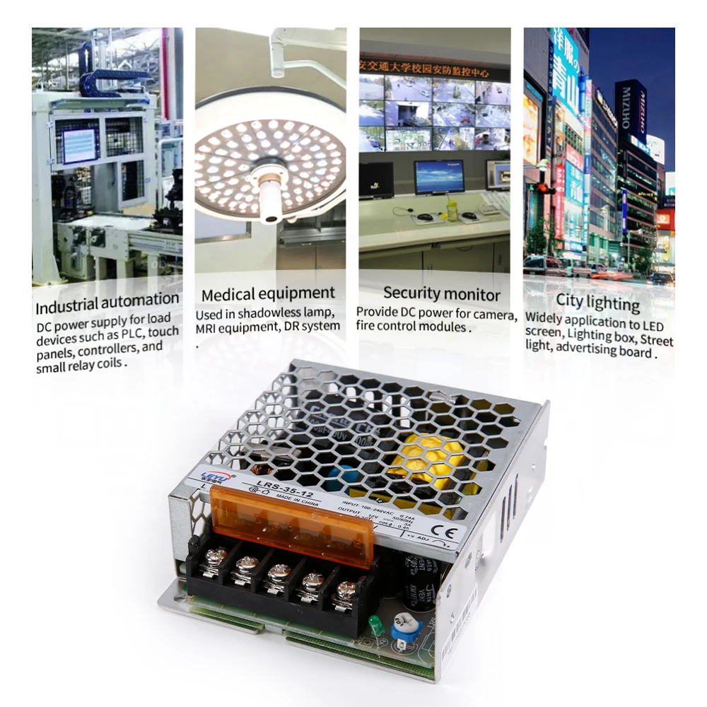 Single output LRS-35-36 power supply ac to dc 35w 36v transformer switching | Обустройство дома