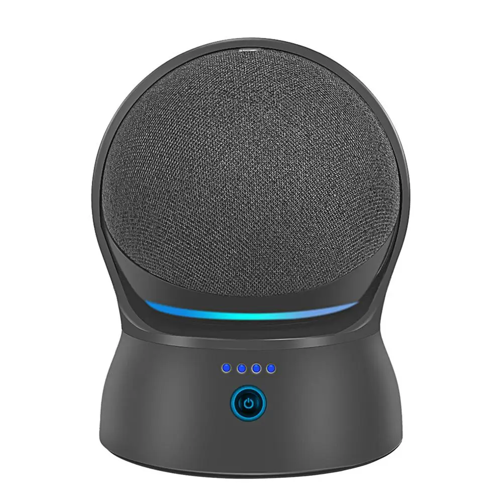 Беспроводное зарядное устройство для Echo Dot 4 подставка зарядной док-станции Alexa