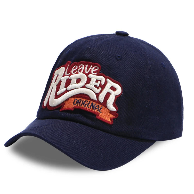 

New Embroidered RIDER Letters Baseball Cap Couple Street Duck Tongue Cap Ladies Outdoor Sun Hat Casual Men Youth Hat 2020