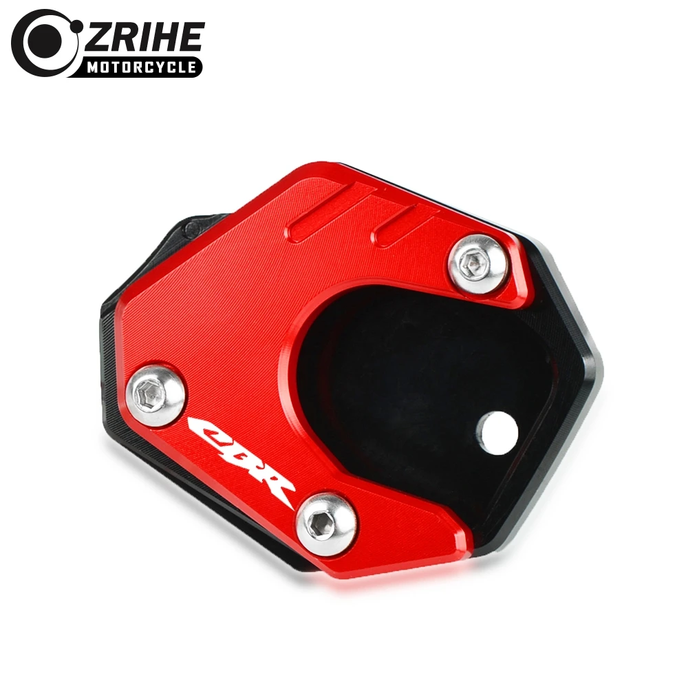 

Motorcycle Side Stand Enlarger Plate Kickstand Foot Shelf For honda CBR650R R CB650R CBR500R CB500F CB500X CB125R CB300R CB400X