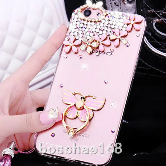 Роскошный чехол с бриллиантами для Iphone 6 s 7 8 Plus X XR XS MAX силиконовый мягкий Модный